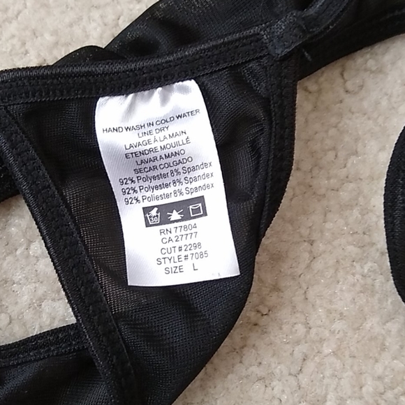 DREAMGIRL Plaid Teddy - Picture 5 of 6